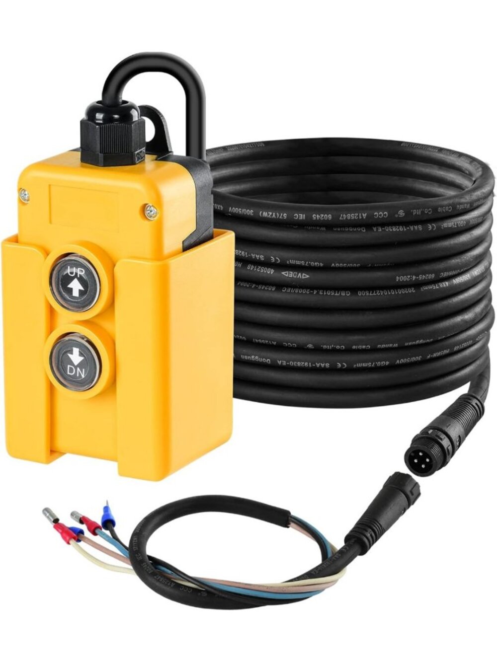 Hydraulic Dump Trailer Remote Control Switch - 12V Double Acting Power Supply